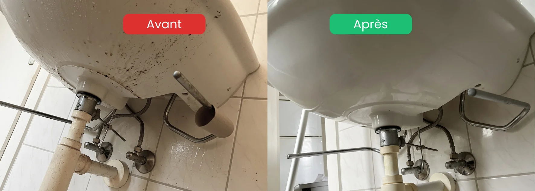Équipe Malo Nettoyage en train de préparer un appartement pour l'état des lieux