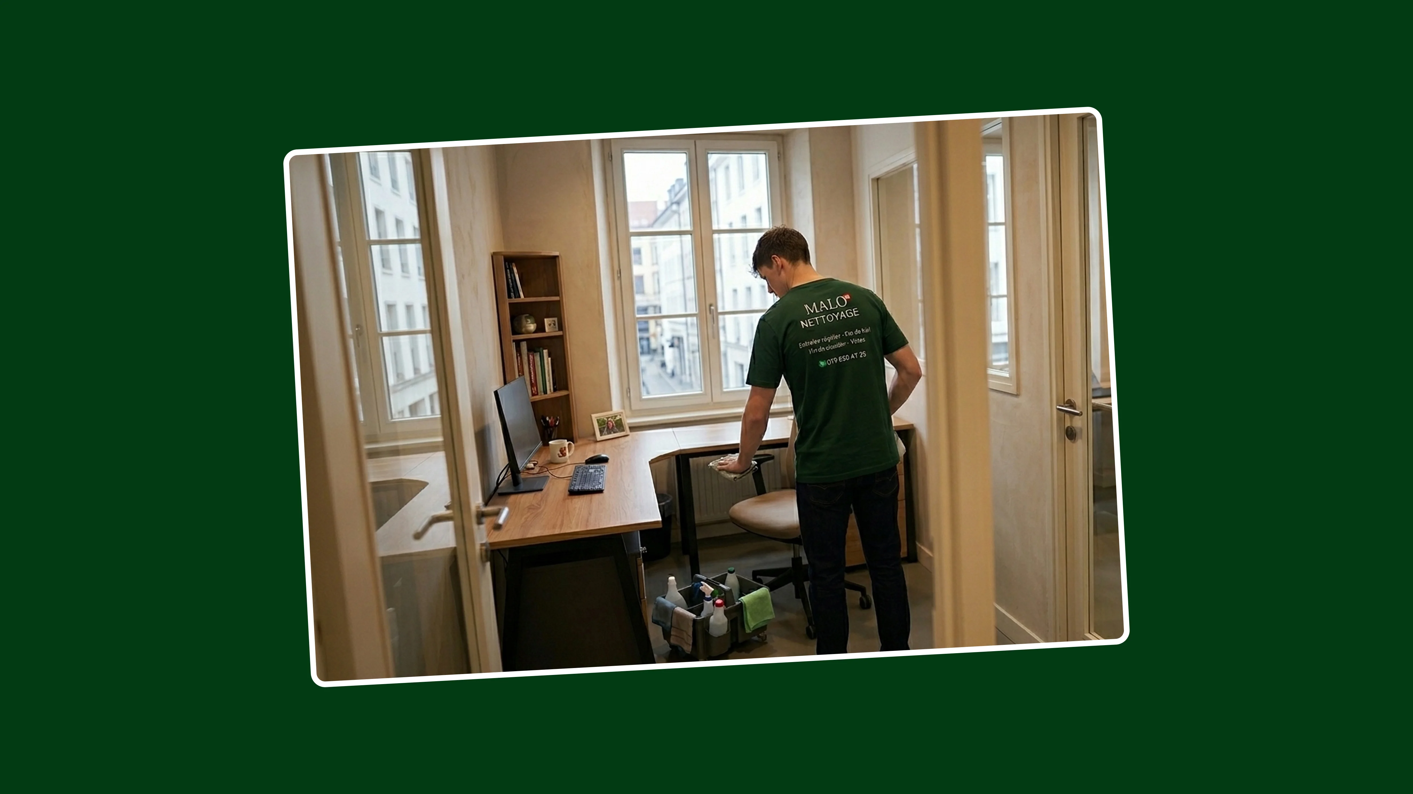 Nettoyage de bureaux professionnels