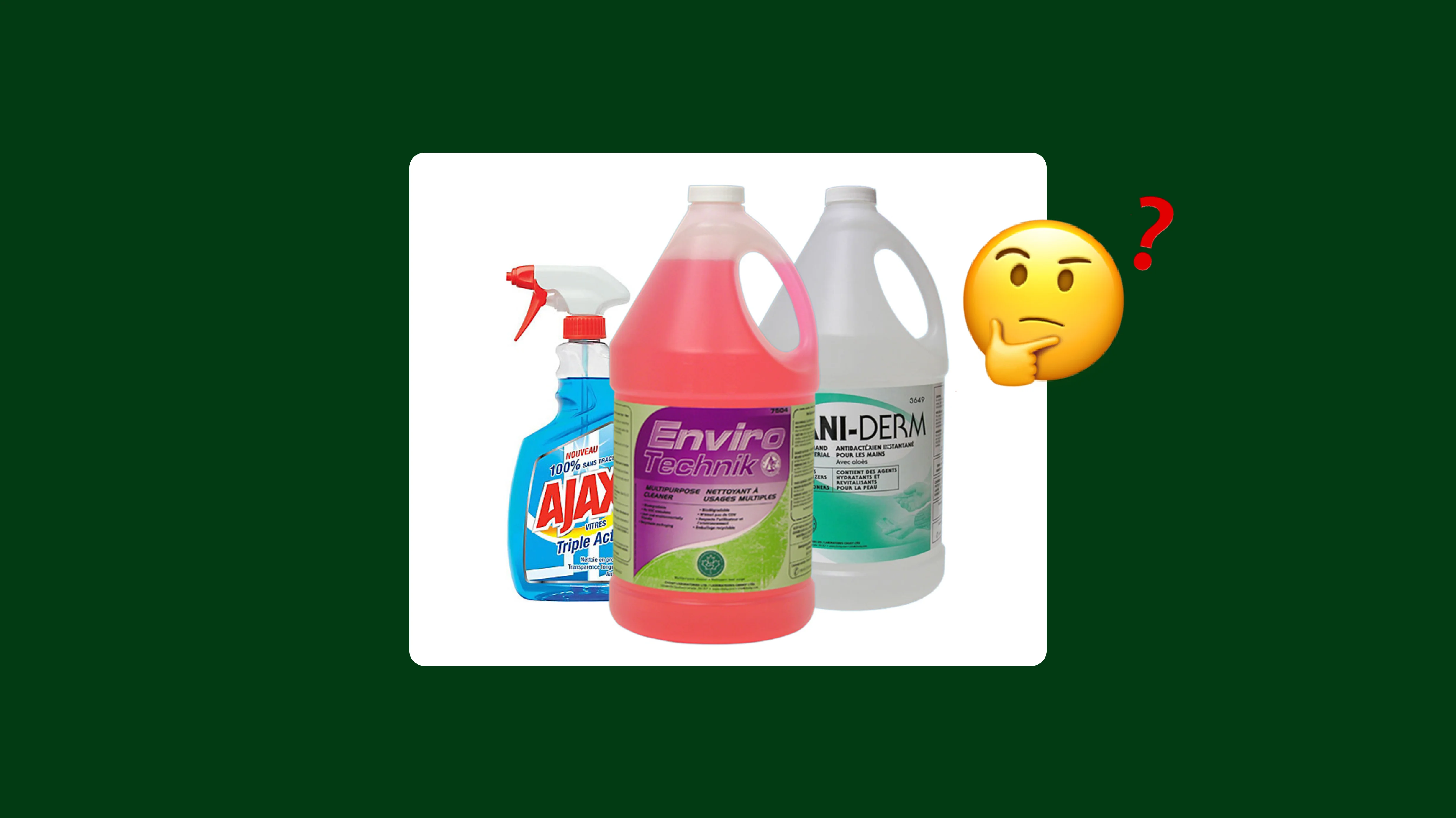 Types de produits d'entretien – guide complet Malo Nettoyage
