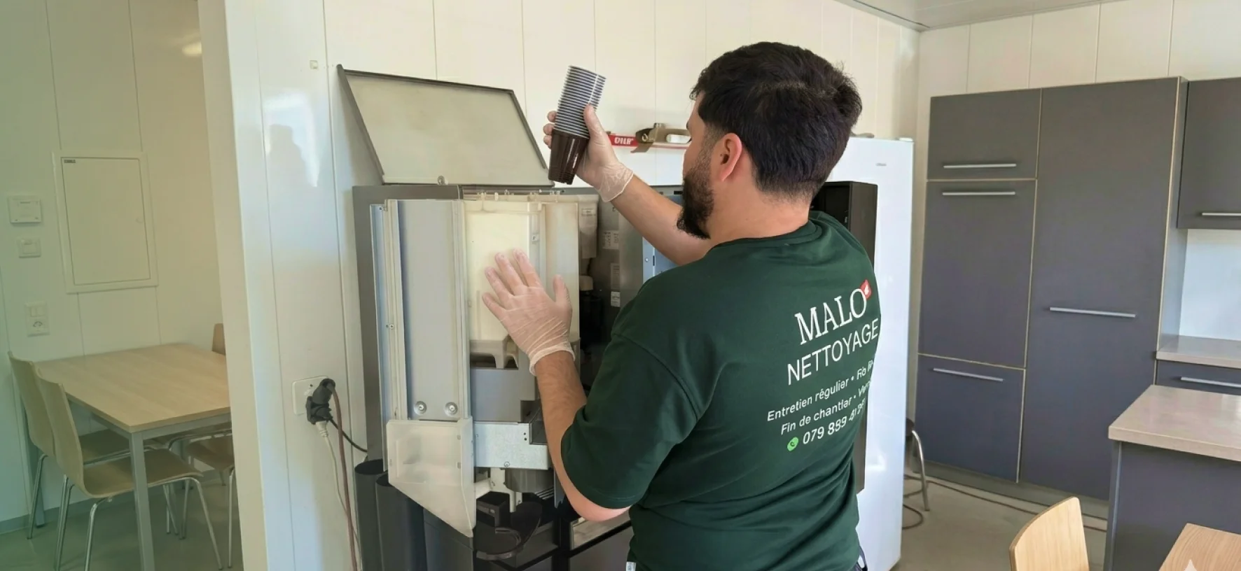 Nettoyage professionnel de bureaux et locaux par Malo Nettoyage